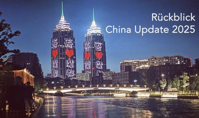Rückblick: China Update 2025 – Ein Jahr im Zeichen der Geopolitik